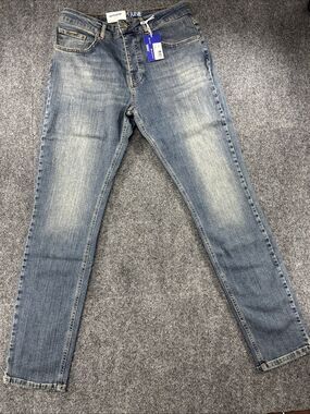 Sixth June Distressed Slim Fit Jeans Men’s Size 34 Blue Denim NWT Streetwear